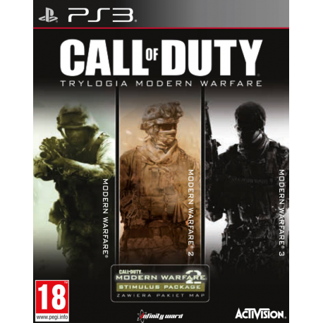 Call of Duty TRYLOGIA MODERN WARFARE [ENG] (nowa) (PS3)