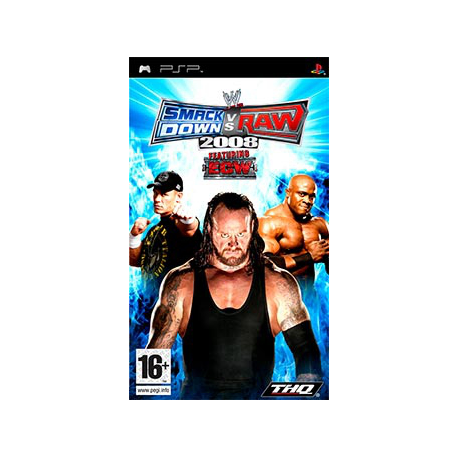 WWE SmackDown! vs. Raw 2008 [ENG] (używana) (PSP)