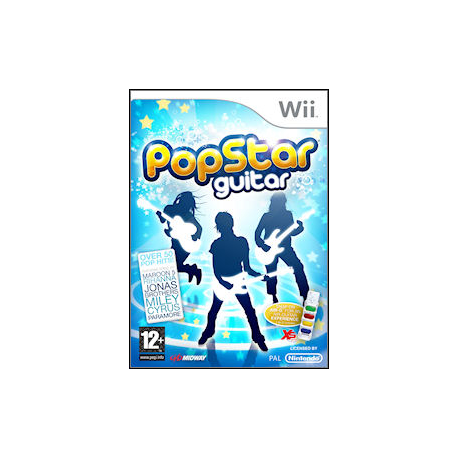 PopStar Guitar (używana) (Wii)