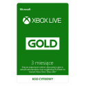 XBOX Live Gold 3 Miesiące (nowa)