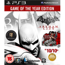 BATMAN ARKHAM  CITY GAME OF THE YEAR EDITION[POL] (używana) (PS3)