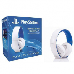 PlayStation 4 SŁUCHAWKI BIAŁE 2.0 (używana) (PS4)