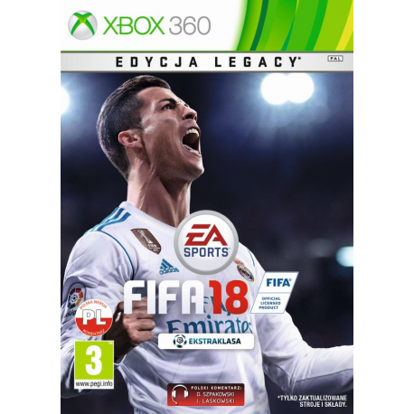 FIFA 18 [POL] (nowa) (X360)