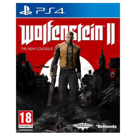 WOLFENSTEIN II THE NEW COLOSSUS [ENG] (nowa) (PS4)