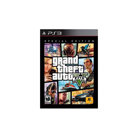 Grand Theft Auto V Special Edition [POL] (używana) (PS3)