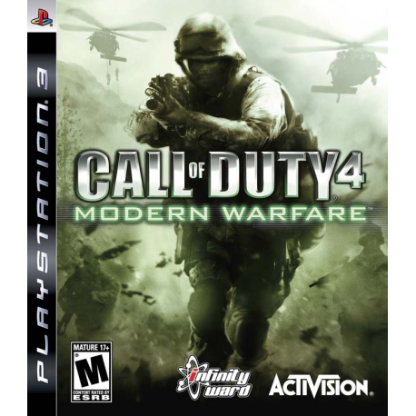 Call of Duty 4 Modern Warfare [GER i ESP] (używana) (PS3)