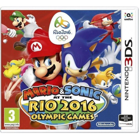 Mario and Sonic Rio 2016 Olympic Games [ENG] (używana) (3DS)
