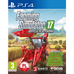 FARMING SIMULATOR 17 EDYCJA PLATYNOWA [POL] (używana) (PS4)
