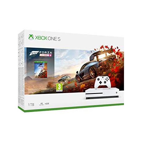 Xbox One S 1 TB + Forza Horizon 4 Kod (używana) (XONE)