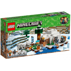 LEGO Minecraft 21142 Igloo niedźwiedzia polarnego (nowa)