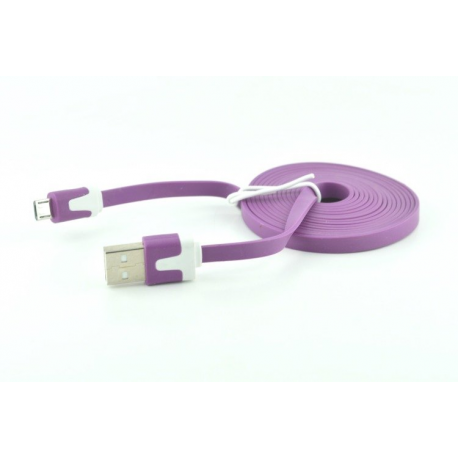 KABEL MICRO USB FIOLETOWY (nowa)