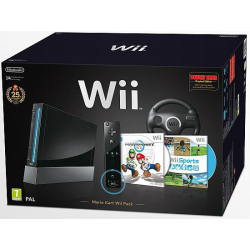 Konsola WII + Mariokart [ENG] (używana) (Wii)