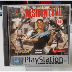 Resident Evil zastępcze pudełko + książeczka i okładka [ENG] (Platinum) (używana) (PS1)