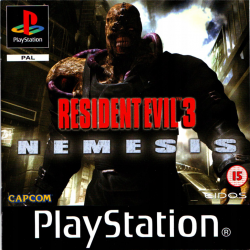 Resident Evil 3 Nemesis zastępcze pudełko + instrukcja [ENG] (używana) (PS1)