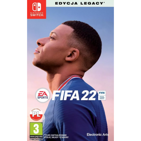 Fifa 22 Edycja Legacy [POL] (nowa) (Switch)