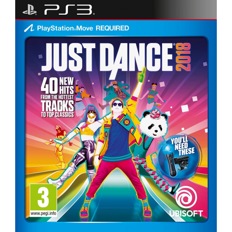 JUST DANCE 2018 [ENG] (nowa) (PS3)