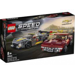LEGO® 76903 Speed Champions -ochód wyścigowy Chevrolet Corvette C8.R i 1968 Chevrolet Corvette (nowa)