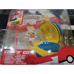 Pokemon Poke Ball Clip N Go  Scorbunny (nowa)
