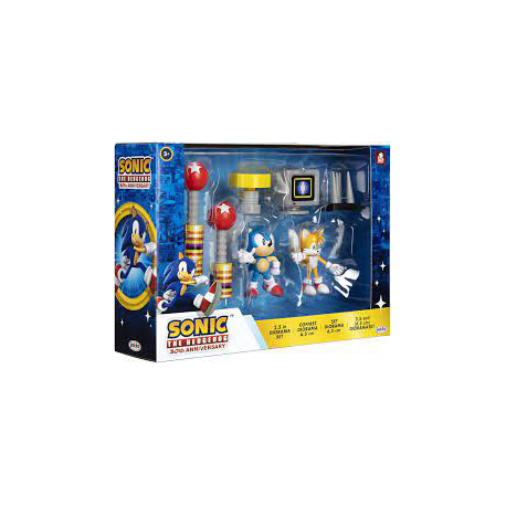 Sonic 2,5 figurki diorama set (nowa)
