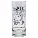 Szklanka One Piece Luffy Wanted (nowa)