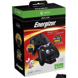 Xbox Energizer 2X Ładowarka do Padów - Czarna (używana)