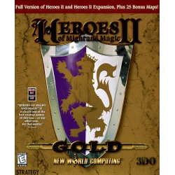 Heroes of Might and Magic + Heroes of Might and Magic II Gold [POL] (używana) (PC)