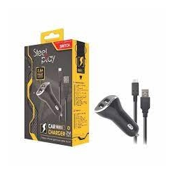 SteelPlay Car Charger + kabel 2m (nowa) (Switch)