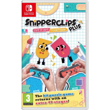 Snipperclips Plus Cut it out, together! [ENG] (używana) (Switch)