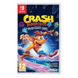 Crash Bandicoot 4: Najwyższy Czas [ENG] (używana) (Switch)