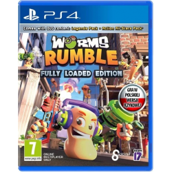 Worms rumble Edycja Dużego Kalibru [POL] (używana) (PS4)
