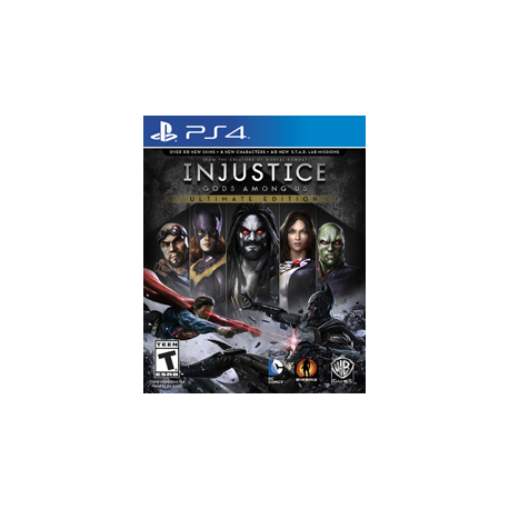 INJUSTICE GODS AMONG US ULTIMATE EDITION [PL] (Nowa) PS4