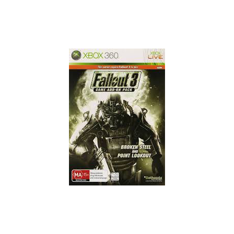 Fallout 3 Broken Steel and Point Lookout[ENG] (używana) (X360)/xone