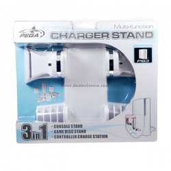 Charger Stand 3 in 1 Pega PS3  (nowa) (PS3)