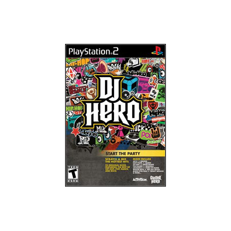 DJ Hero Zestaw [ENG] (używana) (PS2)