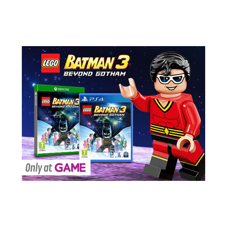 LEGO BATMAN  3 BEYOND GOTHAM  +MINI FIGURKA  PLASTIK MAN  [POL] (nowa) PS4