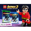 LEGO BATMAN  3 BEYOND GOTHAM  +MINI FIGURKA  PLASTIK MAN  [POL] (nowa) PS4